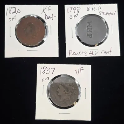 3 Better US Large Cents 
