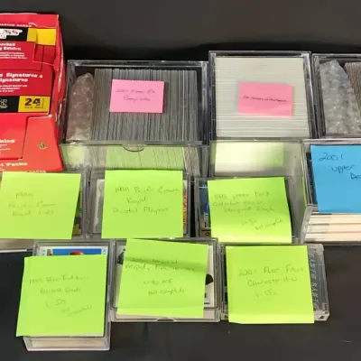 11 Sets of Baseball Cards, Over 1000 1990s & 2000s Well Stored Collector Cards