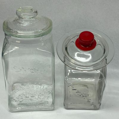 Scarborough & Planters Advertising Jars