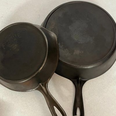 Pair Chicago Hardware Foundry Skillets