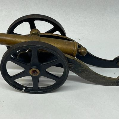 Brass & Cast Iron Model Signal Cannon