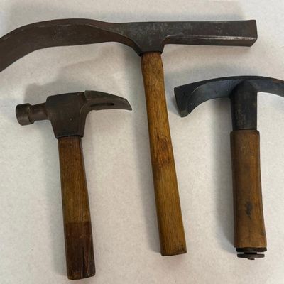 3 Forged Steel Roofing & Metal Hammers