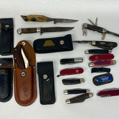 Puma, Case, Buck & Victorinox Knives