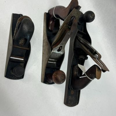 3 Stanley & Sargent Antique Hand Planes