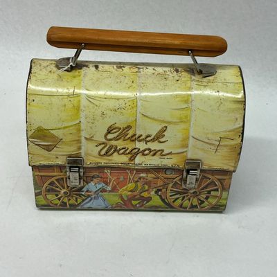 Aladdin Chuck Wagon Dome Top Lunch Box