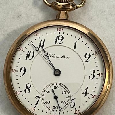 Hamilton 974 17 Jewel Open Face Watch