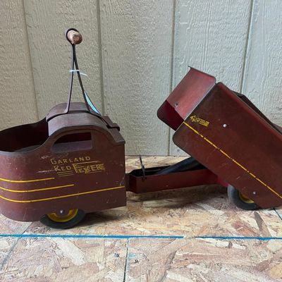 Garland Red Flyer Steel Dump Truck