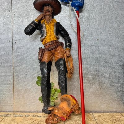 Vaquero Wall Plaque & Saba Hobby Horse