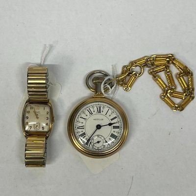 Elgin De Luxe & Westclox Pocket Watch