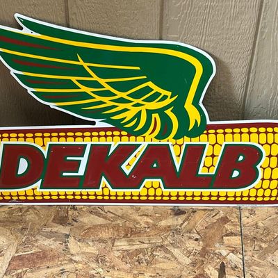 Press Sign Co DeKalb Seed Corn Sign 73