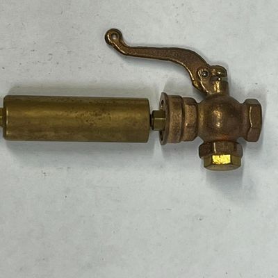 Antique Brass Single Bell Steam Whistle