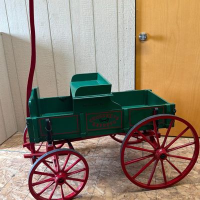 Crosskeys Express Wooden Delivery Wagon