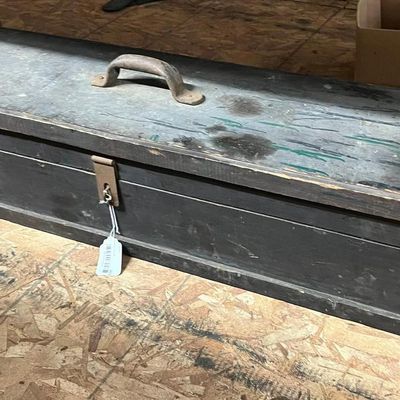 Brass Column Manometer w/ Wooden Case