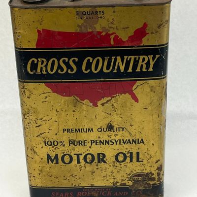 Sears Roebuck Cross Country Oil Can