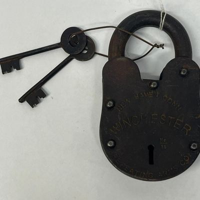 Winchester Repeating Arms Iron Padlock