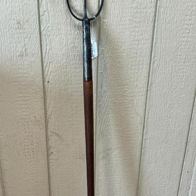 Three-Tine Forged Steel & Wood Hay Fork