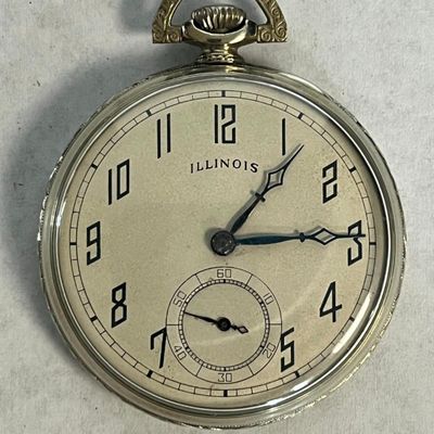 Illinois A. Lincoln 14K Gold Fill Watch