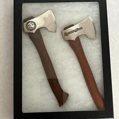 Pair Remington Presentation Hatchets
