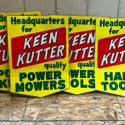 Set Keen Kutter Hardware Store Signs
