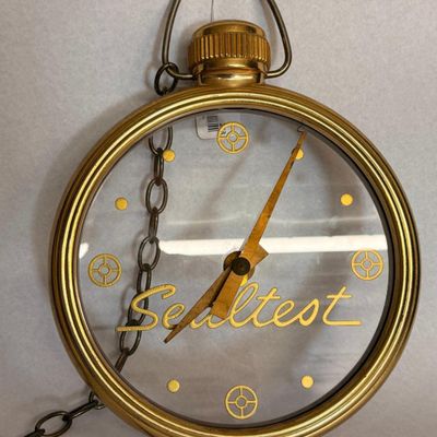 Sealtest Pocket Watch Style Wall Clock