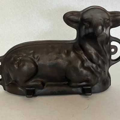 Cast Iron Lamb Cake Mold No. 866