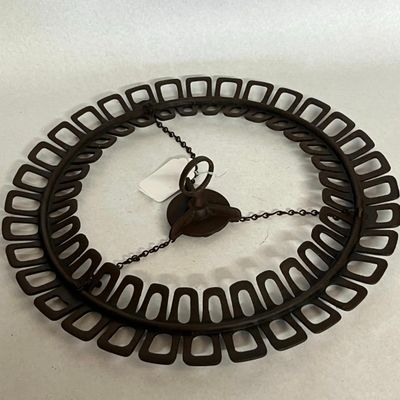 Cast Iron Equestrian Buggy Whip Holder