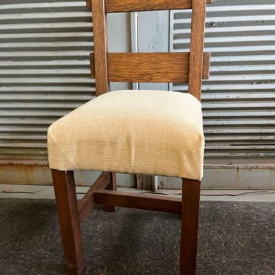 Sale Photo Thumbnail #45: American Arts & Crafts Oak Side Chair