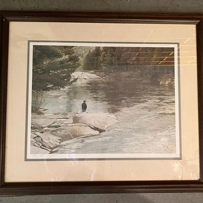 Sale Photo Thumbnail #613: Peter Parnall, River Run, Lithograph