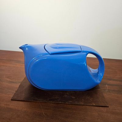 Sale Photo Thumbnail #358: Hall China for Westinghouse Blue Teapot
