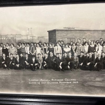 Sale Photo Thumbnail #59: Canton Business College Pan. Photo 1923