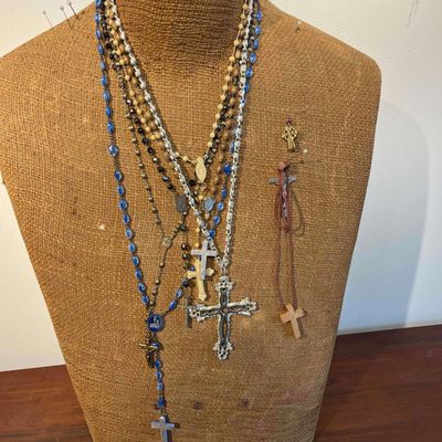 Sale Photo Thumbnail #366: Religious Devotional Jewelry & Pendants