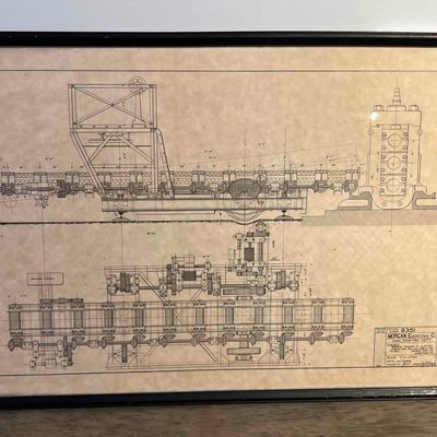 Sale Photo Thumbnail #78: Jno. R. Morgan Industrial Drawing 1894