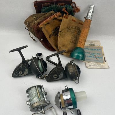 Sale Photo Thumbnail #718: Orvis, Pflueger, Clay Fishing Reels