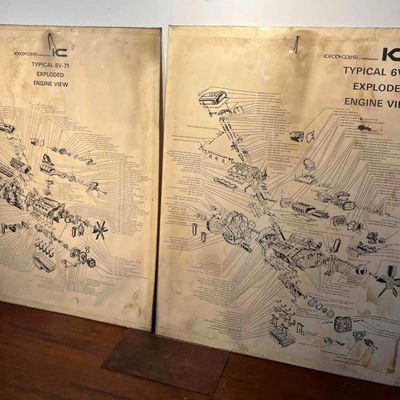 Sale Photo Thumbnail #433: Korody-Colyer Detroit Diesel Posters