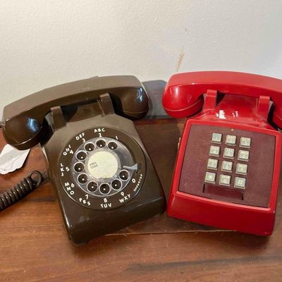Sale Photo Thumbnail #554: ITT Rotary & Western Electric Phones