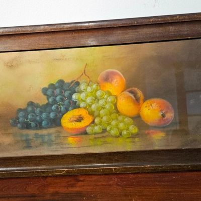 Sale Photo Thumbnail #254: American School Pastel Fruit Still Life