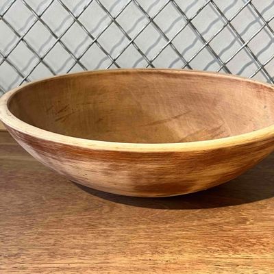 Sale Photo Thumbnail #359: Munising Turned Maple Wood Bowl