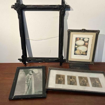 Sale Photo Thumbnail #522: 4 Frames, Photographs & Botanical Print