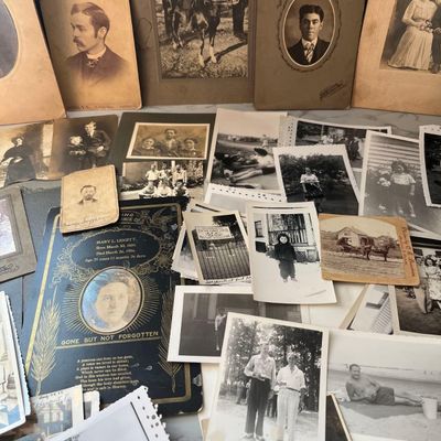Sale Photo Thumbnail #518: 19th-20th C. Photos, Cards & Ephemera