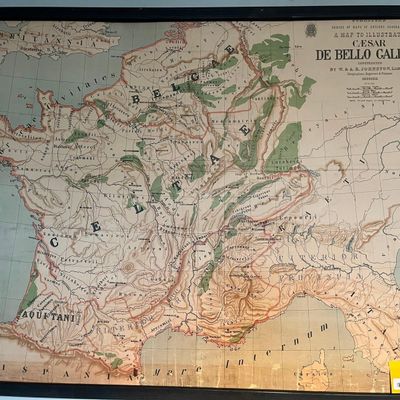 Sale Photo Thumbnail #146: W. & A. K. Johnston Caesar Gallico Map