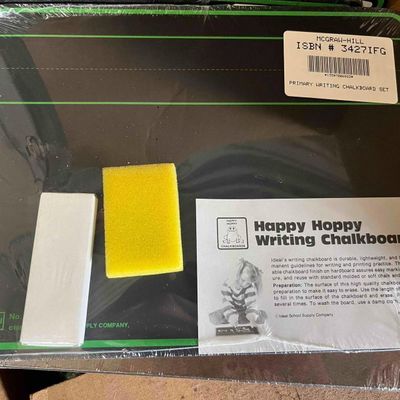 Sale Photo Thumbnail #735: Ideal Happy Hoppy Writing Chalkboards
