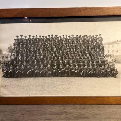 Sale Photo Thumbnail #80: US Army 9201st Group Photograph 1948