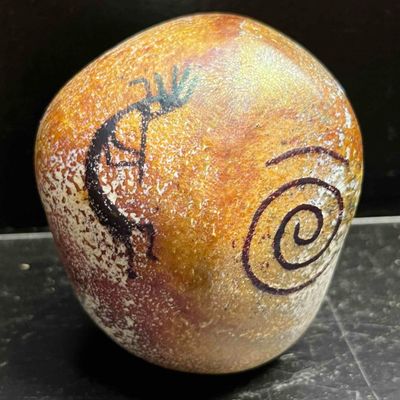 Sale Photo Thumbnail #94: Richard Satava Petroglyph Paperweight