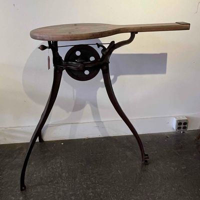 Sale Photo Thumbnail #166: W.F. & J. Barnes Foot Scroll Saw Base