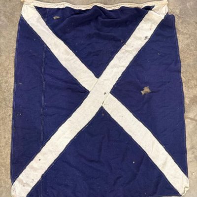 Sale Photo Thumbnail #690: Sewn Bunting Naval Signal Flag, Mike