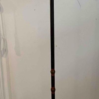 Sale Photo Thumbnail #227: Fraternal Processional Cross, Iron Base