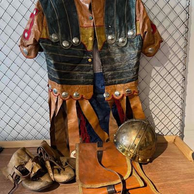 Sale Photo Thumbnail #419: Mid-C. Roman Soldier Costume Components