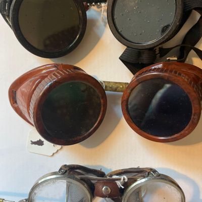 Sale Photo Thumbnail #418: 3 Pairs Safety & Welding Goggles