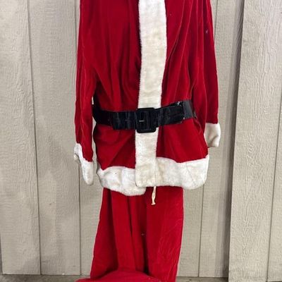 Sale Photo Thumbnail #683: Red Velvet Santa Claus Suit