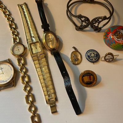 Sale Photo Thumbnail #415: Disney & J. Jurgensen Watches & Jewelry